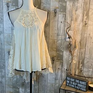 Entro lace flowing tank. Size S